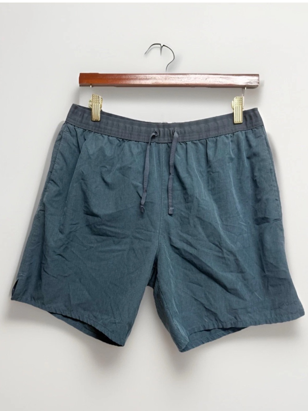 Skora Athletic Drawstring Shorts - Slate Teal